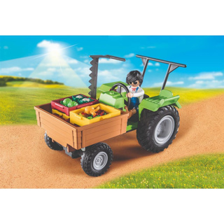 Playmobil Country 71249 Trekker Met Aanhanger - Afbeelding 4