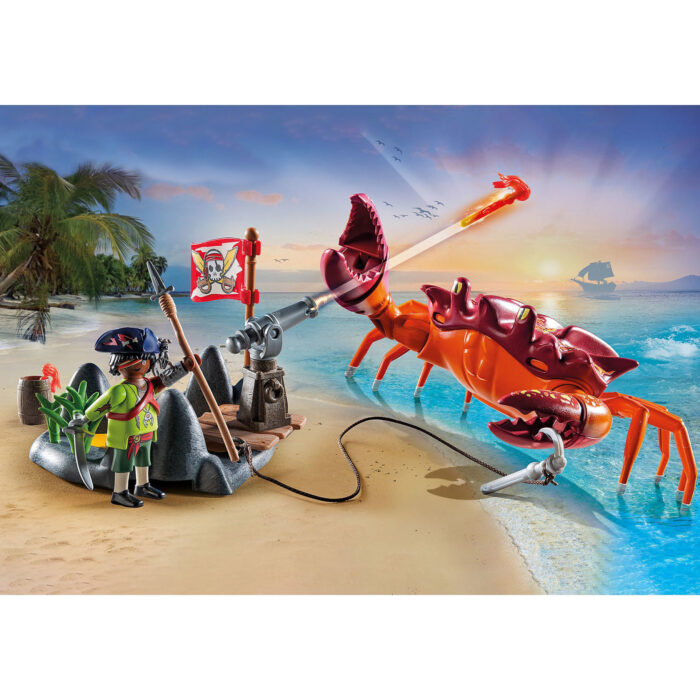 Playmobil 71532 Pirates Strijd Tegen De Gigantische Krab - Afbeelding 2