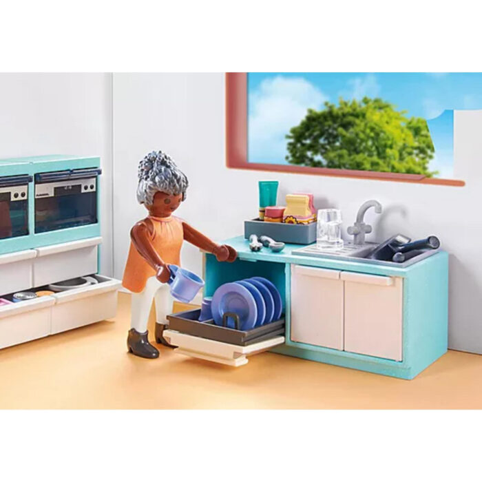 PlayMobil 71608 Keuken met eethoek - Afbeelding 5