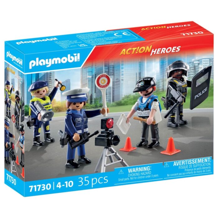 Playmobil 71730 politie figuren set