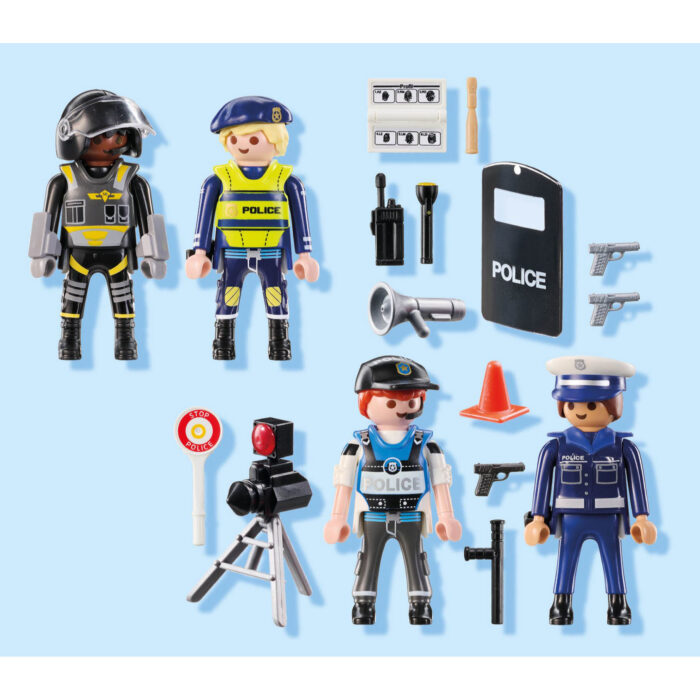 Playmobil 71730 politie figuren set - Afbeelding 3