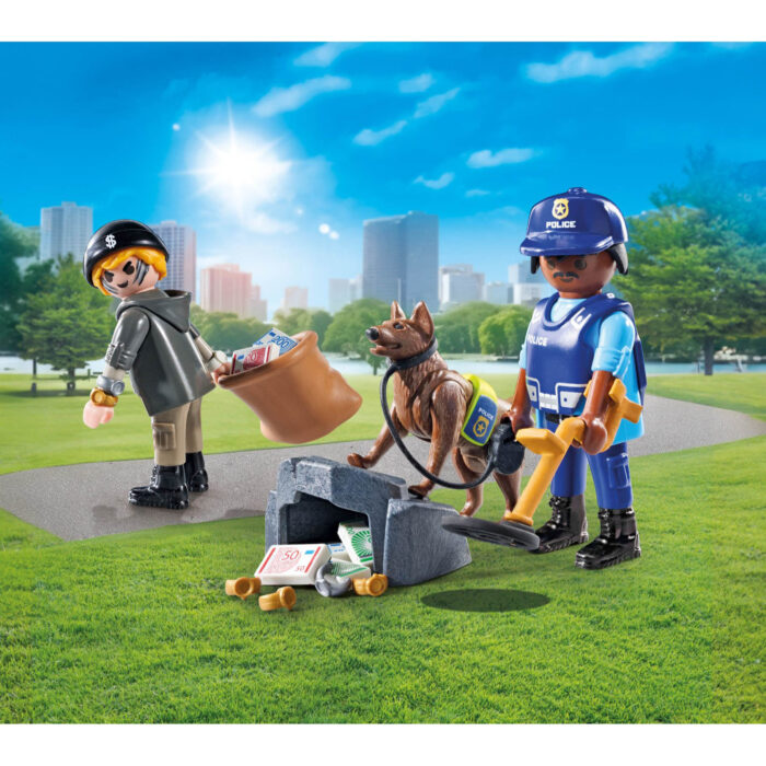 Playmobil 71731 politiehond met boef - Afbeelding 4