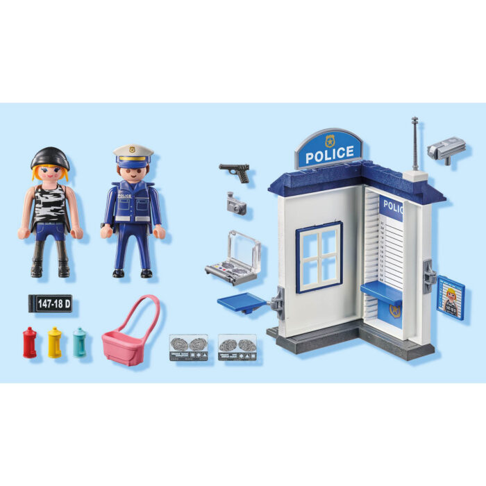 Playmobil 71733 politie verhoorkamer - Afbeelding 2