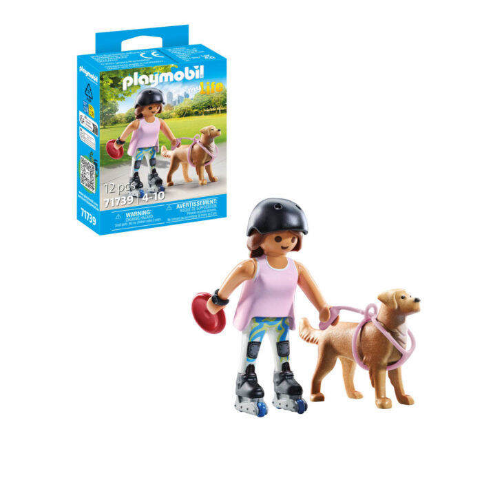 Playmobil 71739 schaatser met retriever - Afbeelding 4