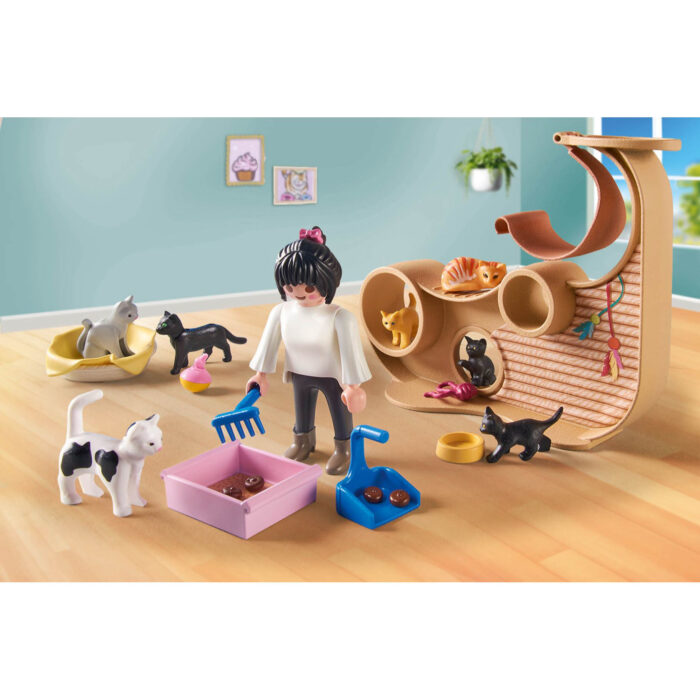 Playmobil 71744 kattencafé - Afbeelding 2