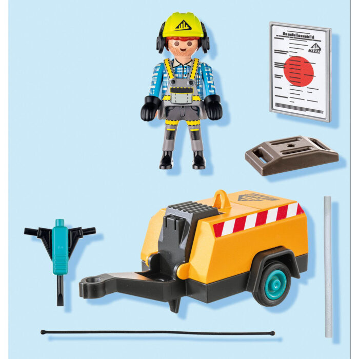 Playmobil 71752 bouwvakker - Afbeelding 2