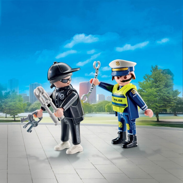 Playmobil 71804 politieman en inbreker - Afbeelding 2