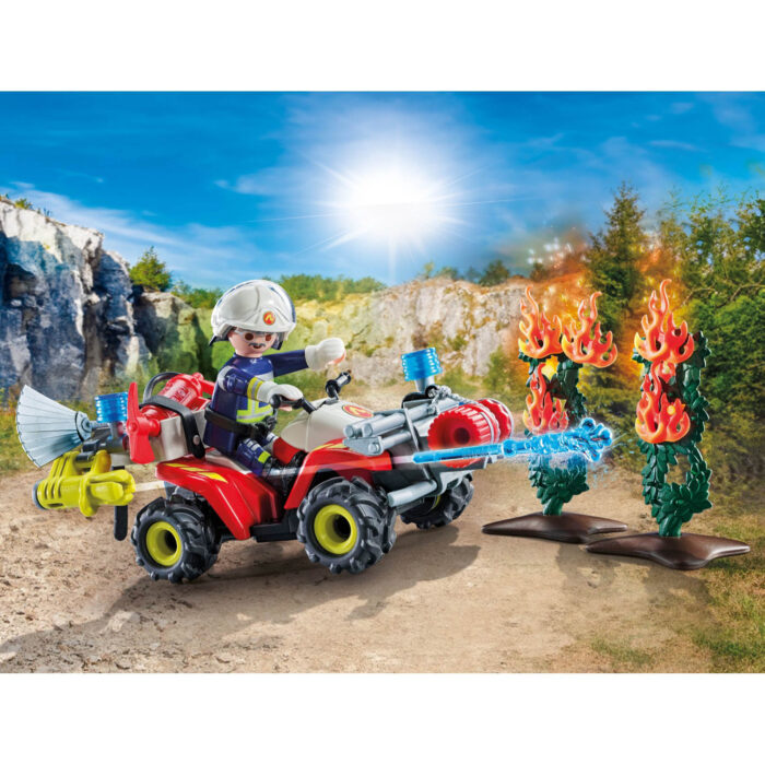 Playmobil 71825 brandweer quad - Afbeelding 3
