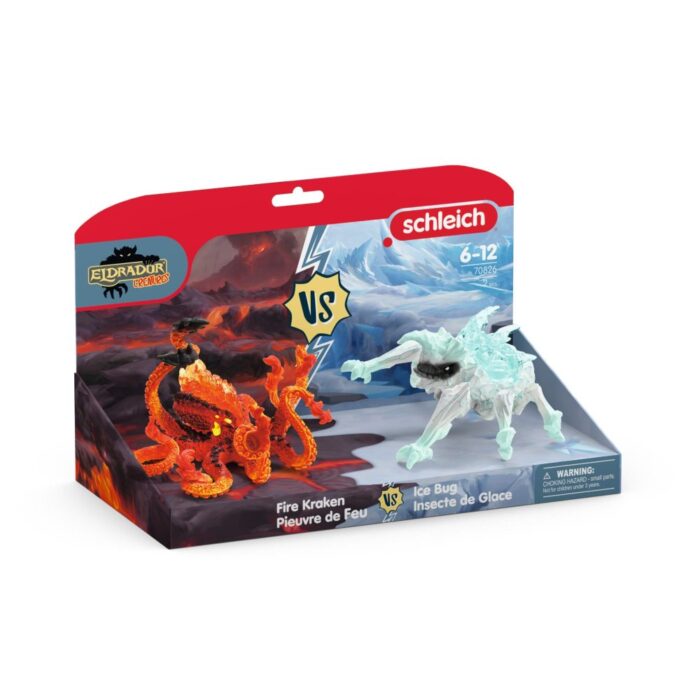 Schleich 70826 Ice Bug Vs. Fire Kraken