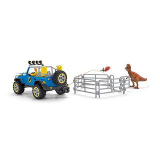 Schleich 41464 Terreinwagen Met Dino-Buitenpost - Afbeelding 4
