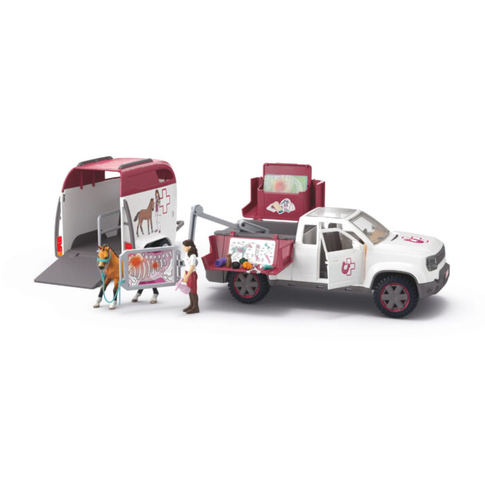 Schleich 42704 Mobile Vet With Trailer - Afbeelding 2