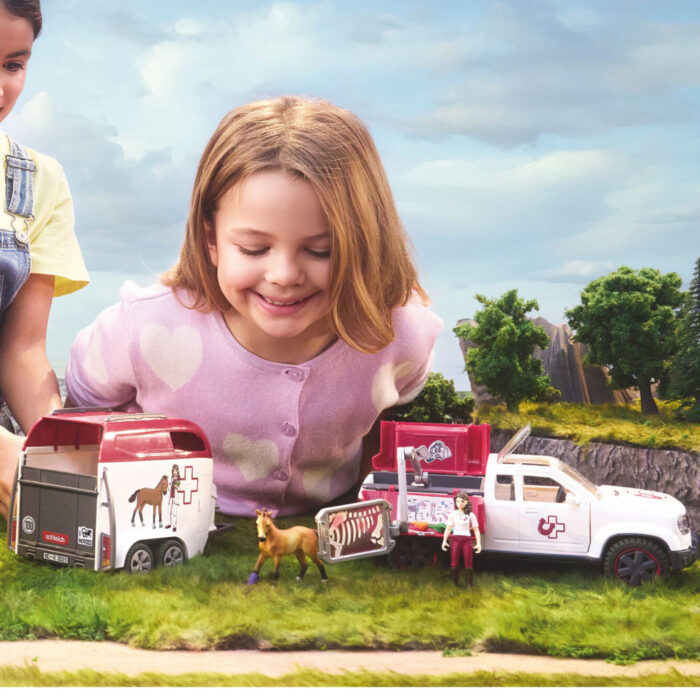 Schleich 42704 Mobile Vet With Trailer - Afbeelding 3