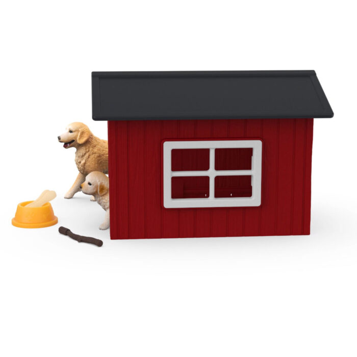 Schleich 42722 Dog Kennel With Golden Retrievers - Afbeelding 4