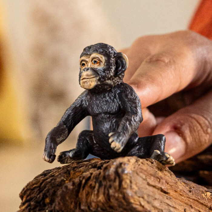 Schleich 14884 Chimpanzee Cub - Afbeelding 2
