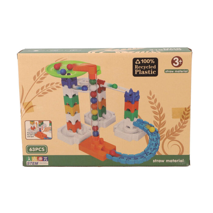 Knikkerbaan 63-delig - Afbeelding 2