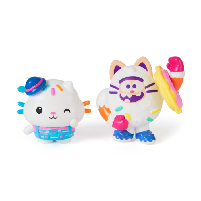 Gabby's Poppenhuis The Movie Speelfigurenset Met 2 Katjes Cakey & Cookie Bobby - Afbeelding 3