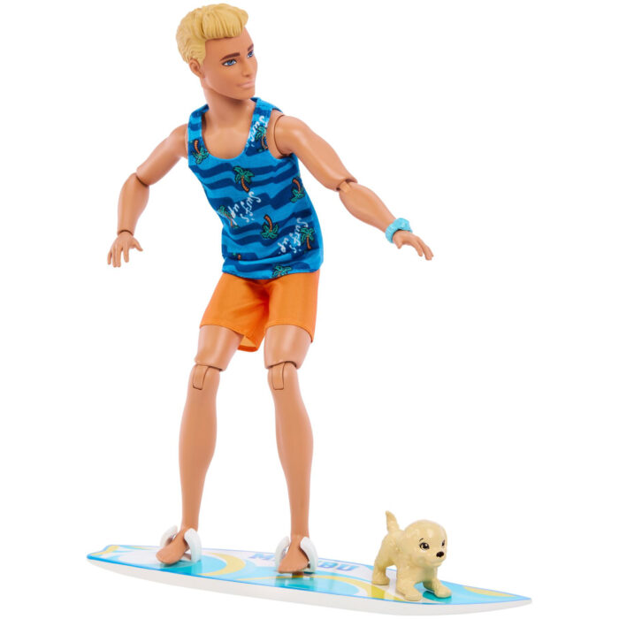 Barbie beach pop met surfplank - Afbeelding 4