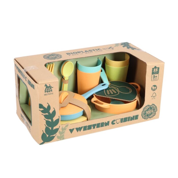 Jipy bioplastic Speelgoed Pannenset 25-delig