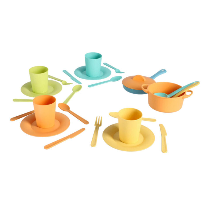 Jipy Bioplastic Speelgoed Pannenset 25-delig - Afbeelding 3