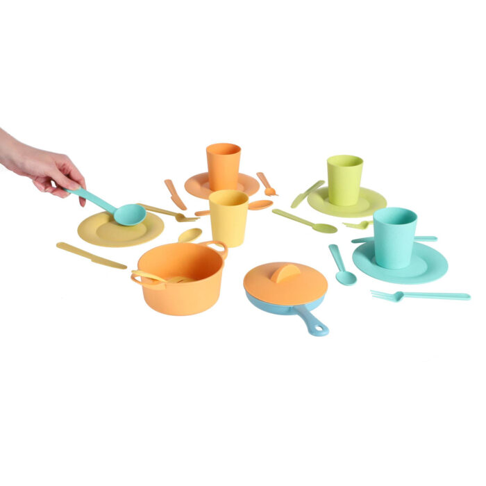 Jipy Bioplastic Speelgoed Pannenset 25-delig - Afbeelding 4