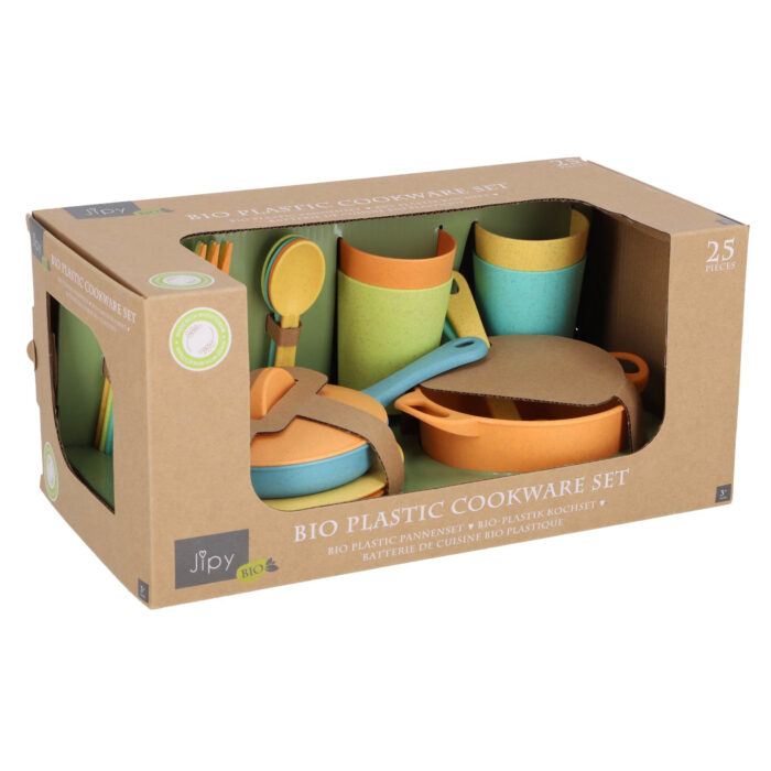 Jipy Bioplastic Speelgoed Pannenset 25-delig - Afbeelding 6