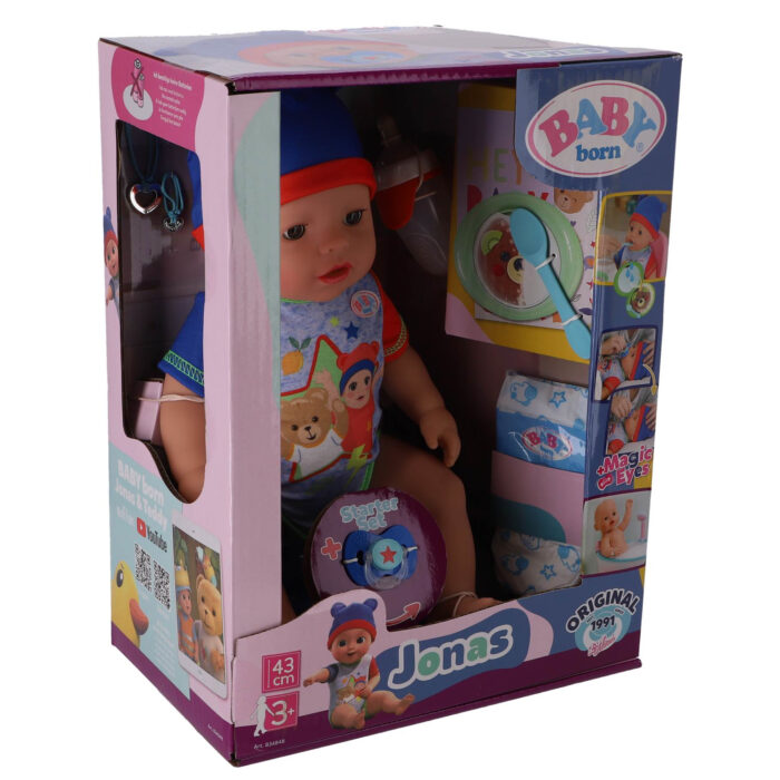 BABY born Jonas 43 cm (Boy) - Afbeelding 2