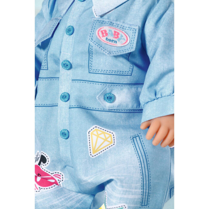 BABY born Deluxe Jean Overall 43cm - Afbeelding 3