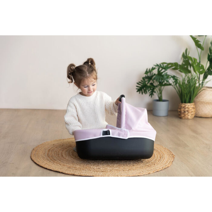 Poppenwagen Quinny Maxi Cosi 3 in 1 zacht roze - Afbeelding 5