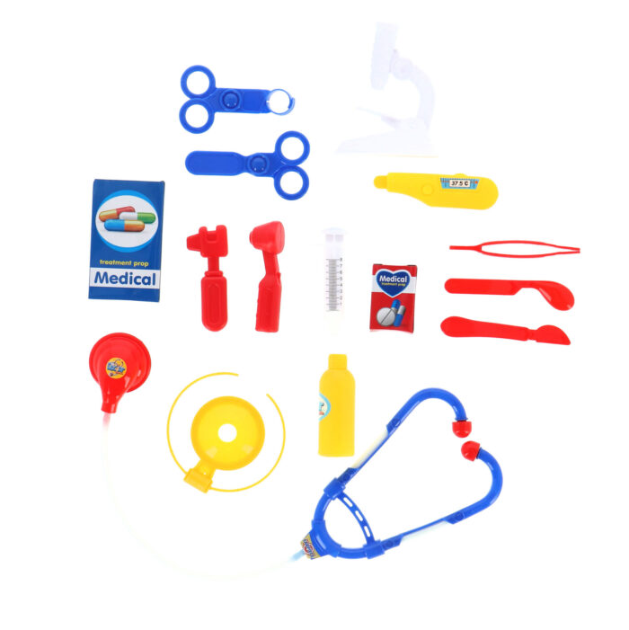 Dokterskoffer 17-delig - Afbeelding 3