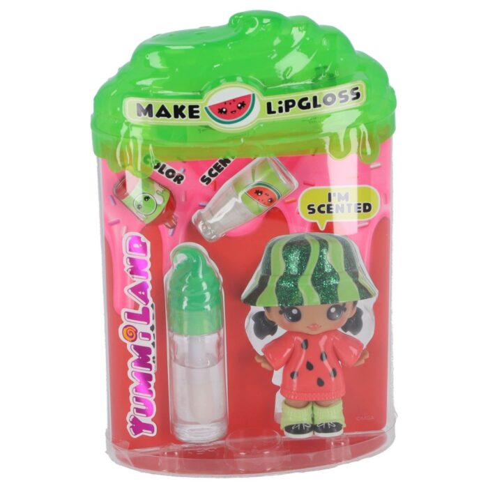 Yummiland Lipgloss Doll Character Assorti