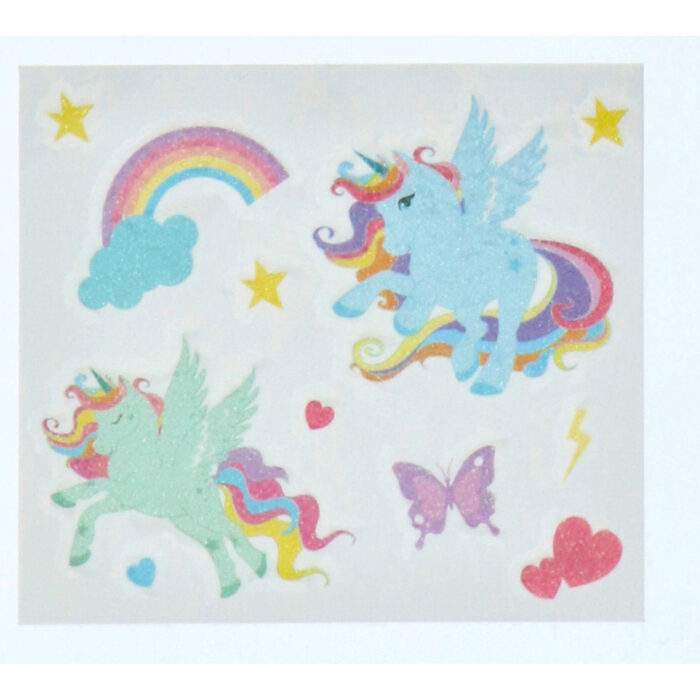 Casuelle Unicorn Glitter Body Tattoo - Afbeelding 2