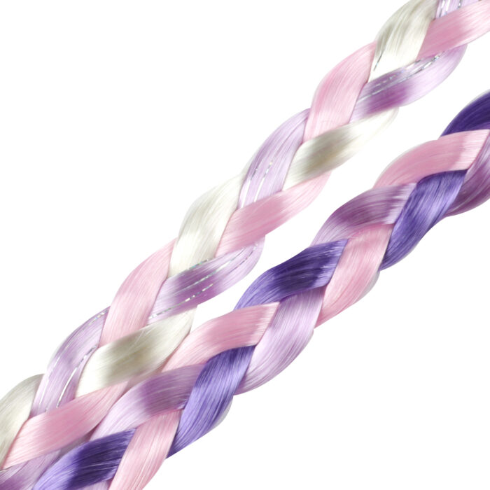 Haarvlecht aan elastiek princess 2 assorti - Afbeelding 4