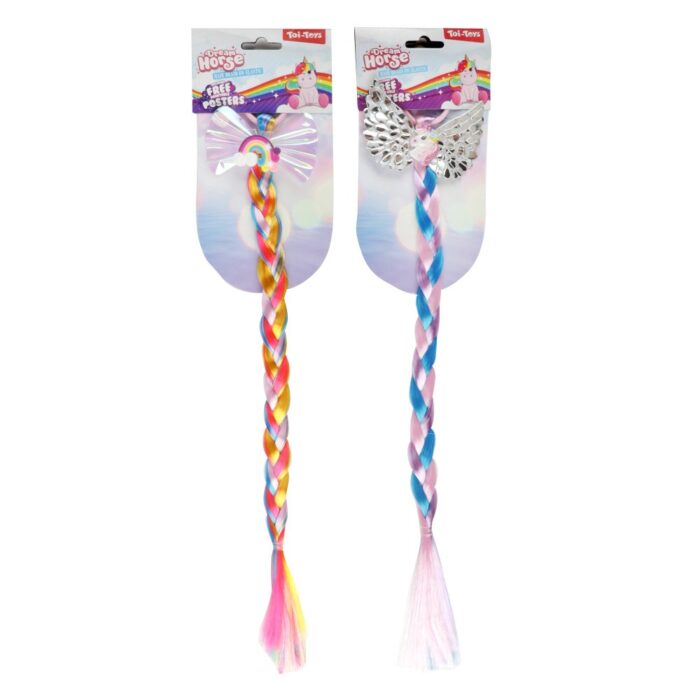 Haarvlecht aan elastiek dream 2 assorti