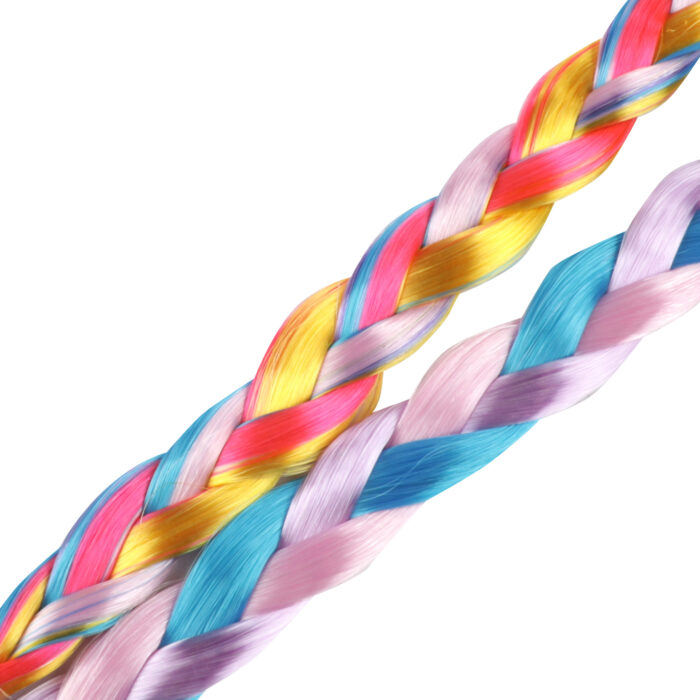 Haarvlecht aan elastiek dream 2 assorti - Afbeelding 4