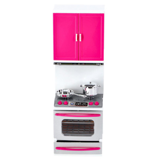 Fleur Keuken Speelset Gasfornuis Met Oven En Keukenkastje - Afbeelding 4