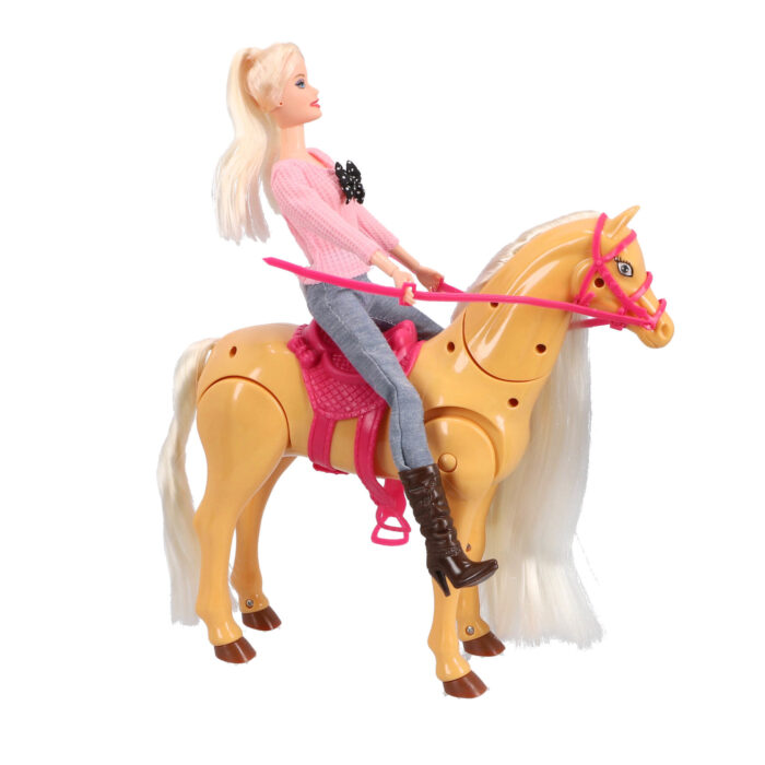 Lopend paard met pop - Afbeelding 6