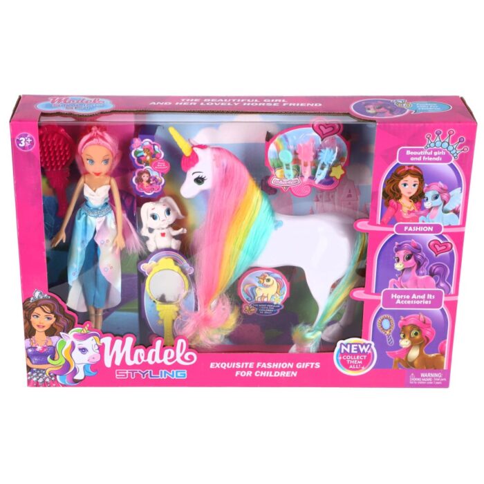 Moonlight Poppenset Met Paard