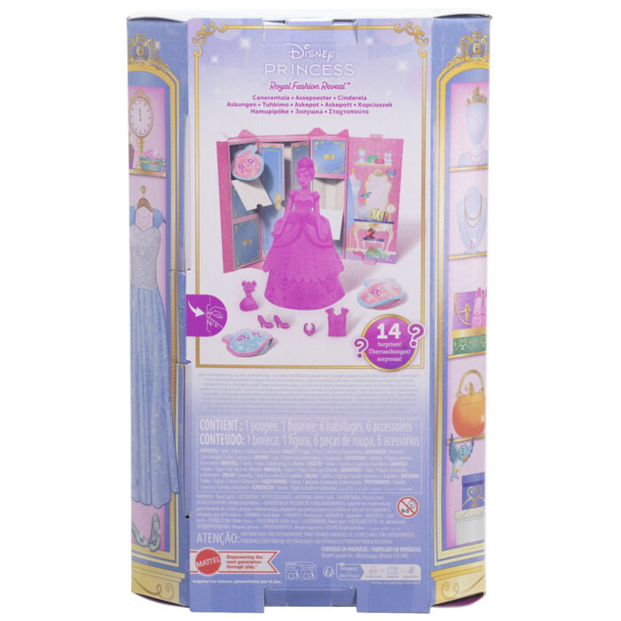 Disney Princess Pop Royal Fashion Reveal Cinderella - Afbeelding 3