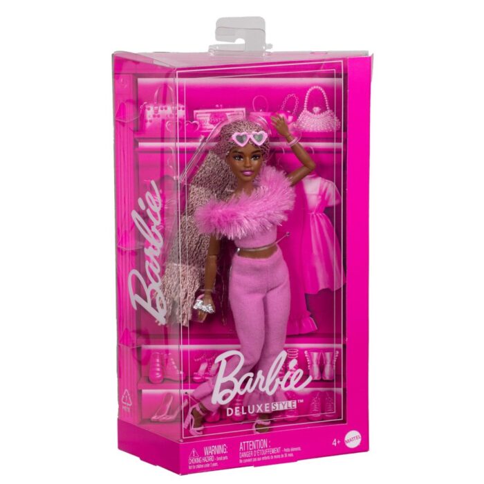Barbie Fashionsta pop deluxe met vlechten