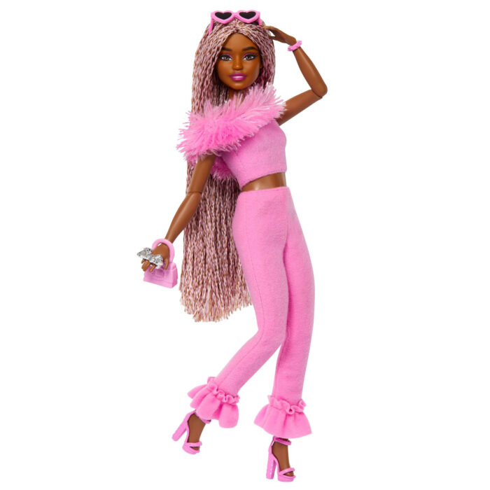 Barbie Fashionsta pop deluxe met vlechten - Afbeelding 2