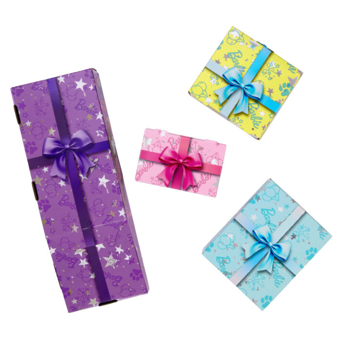 Barbie Party unboxed 2/1 pop met knalroze jurk - Afbeelding 5