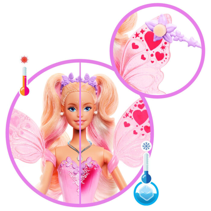 Barbie Fantasy color change fairy - Afbeelding 5