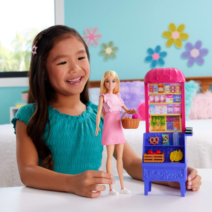 Barbie Family pop Barbie recept voor vriendschap en marktspeelset - Afbeelding 6