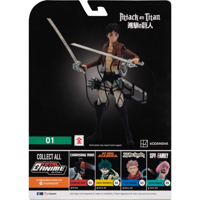 Total Anime figuren Eren 17 cm - Afbeelding 3