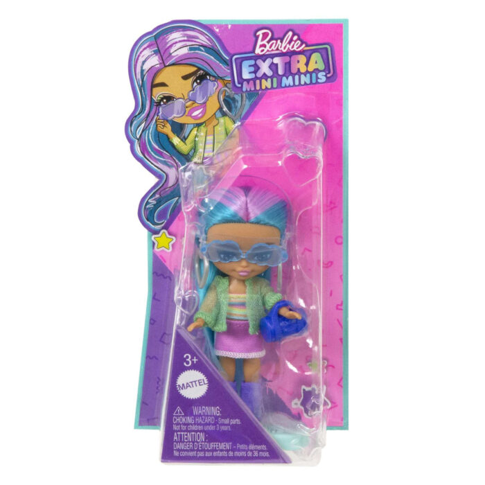 Barbie extra mini's pop met accessoires assorti - Afbeelding 2