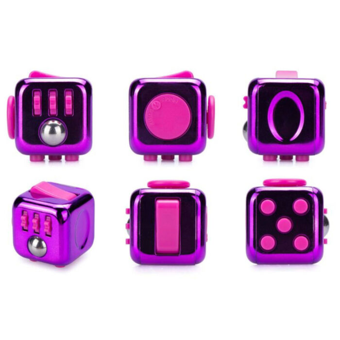 Fidget Cube Paars - Afbeelding 2