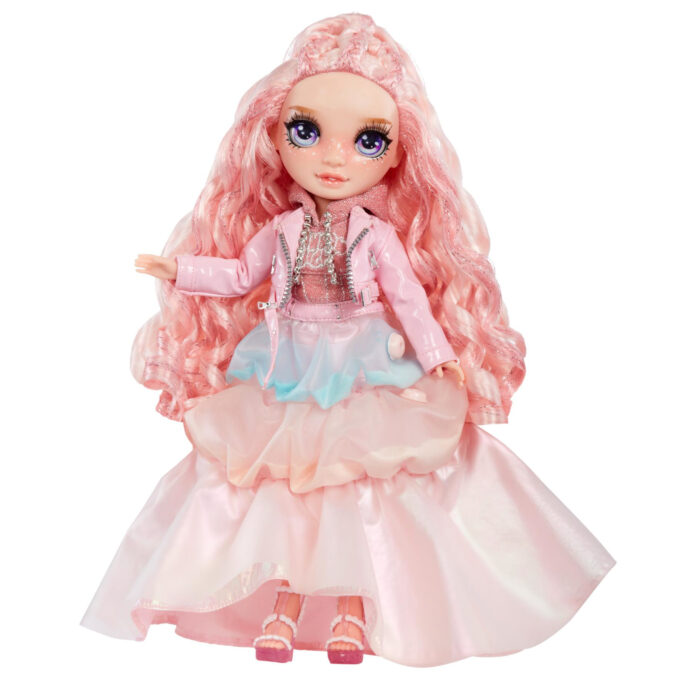 Rainbow H. Winter Wonderland Doll Pink - Afbeelding 4