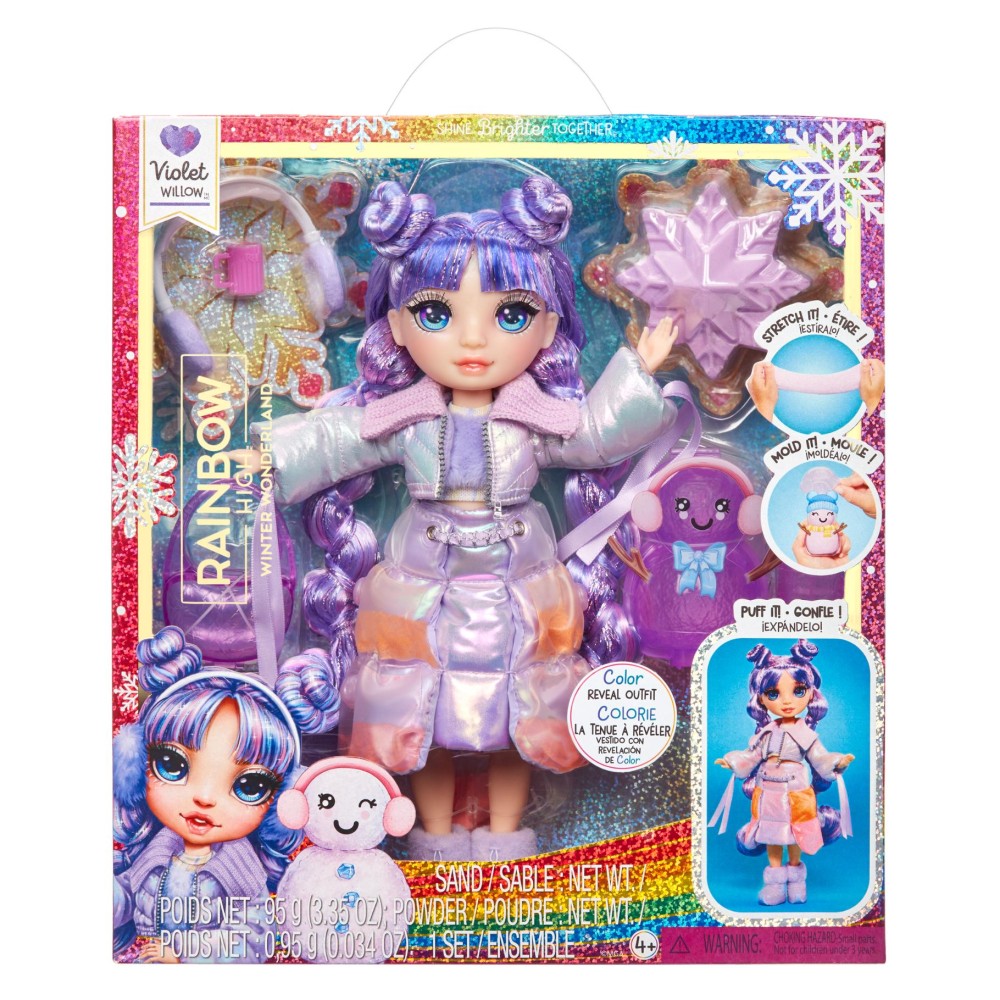 Rainbow High Winter Wonderland Doll - Purple