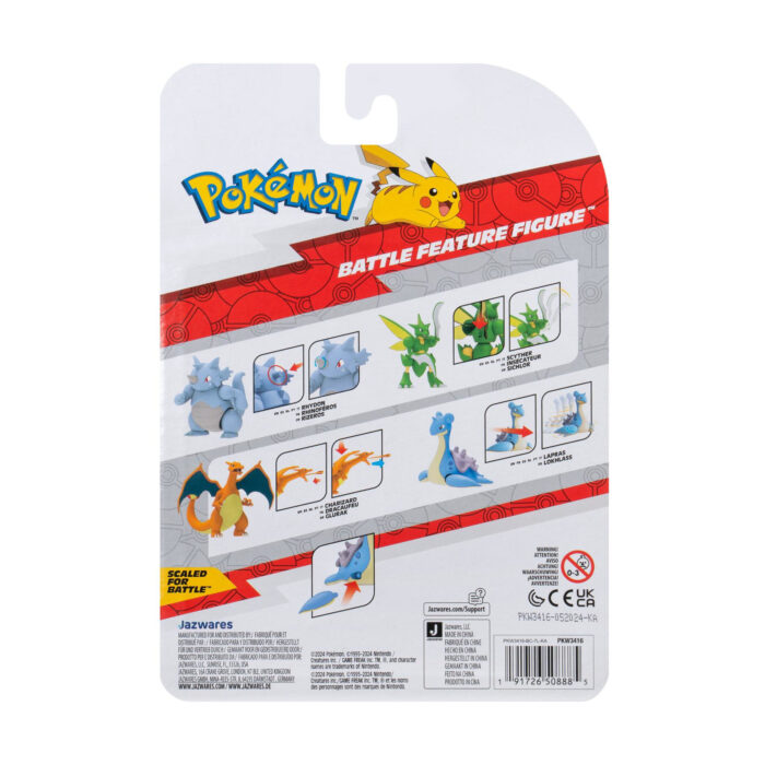 Pokemon Battle Feature Figure (Lapras) Wave 19 - Afbeelding 4