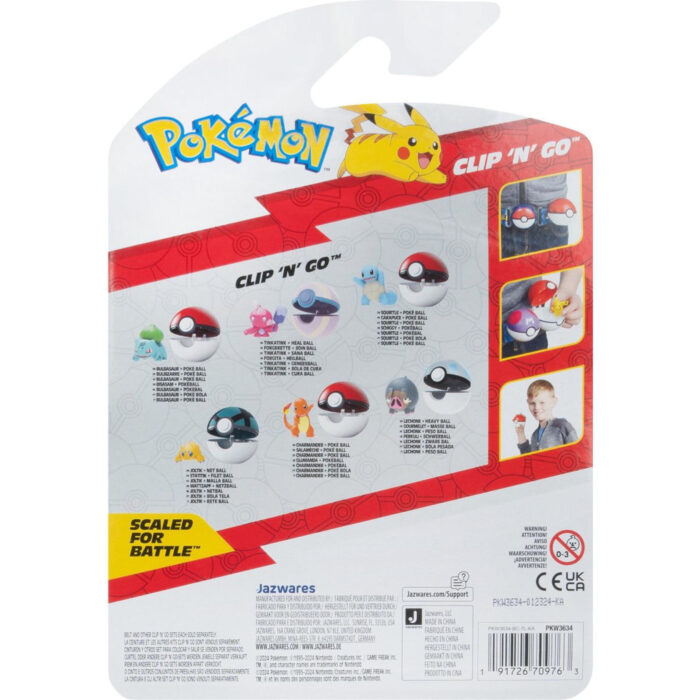 Pokémon Clip 'N' Go Bulbasar - Afbeelding 3